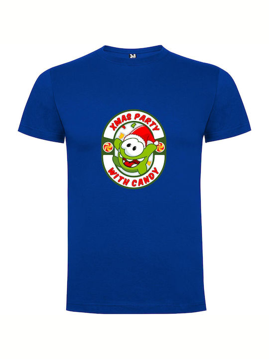 Patrick's Candy T-shirt Blue Cotton