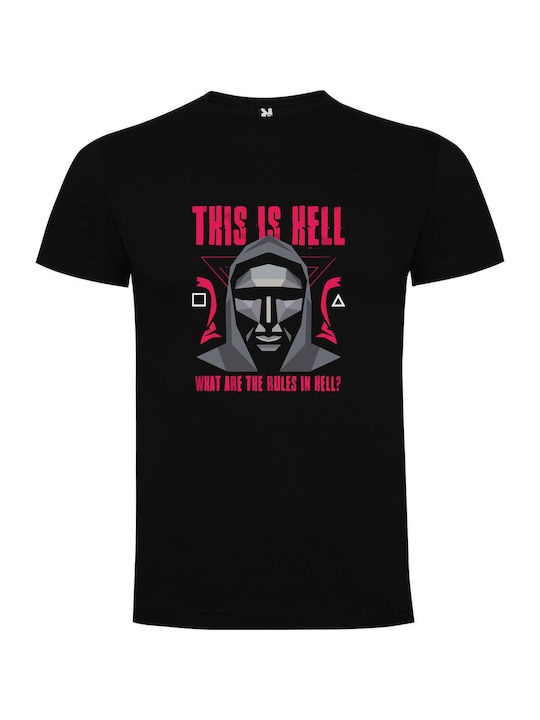 Rules: Hell Unleashed T-shirt Black Cotton