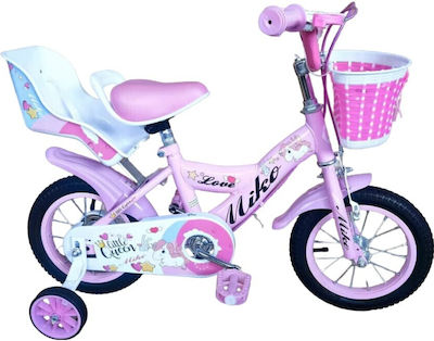 Miko 12" Kids Bicycle BMX Pink