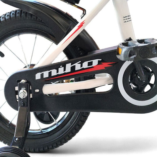 Miko 12" Παιδικό Ποδήλατo BMX Λευκό