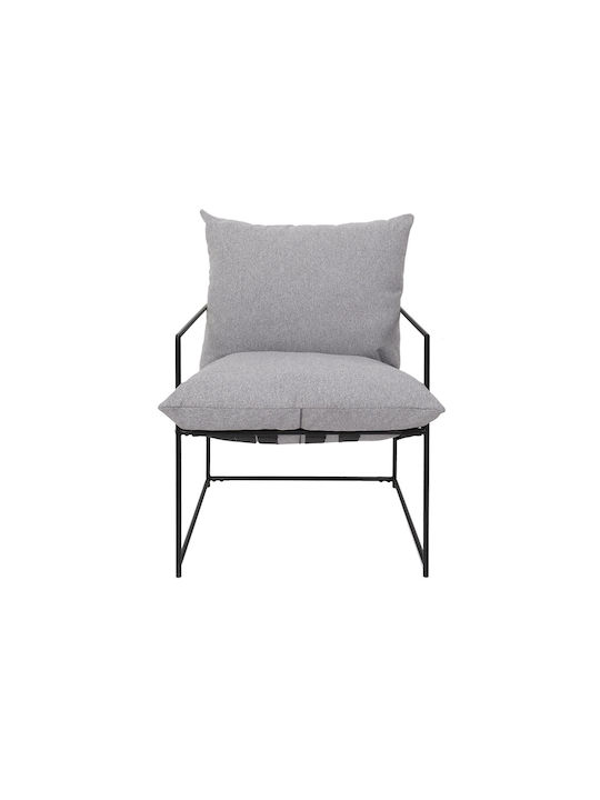 Πολυθρόνα Μαύρη 61x62.5x61cm