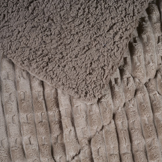 Das Home Bettbezug Übergröße 220x240cm 1177 Taupe