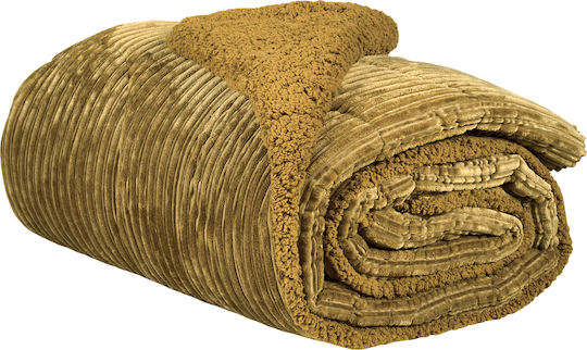 Das Home Bettbezug Einzelbett 160x220cm 1180 Olive 750 GSMGsm 12 togs Togs