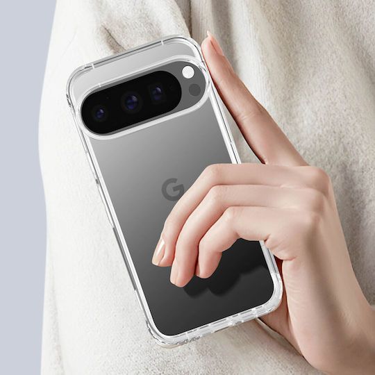 Force Case Shell Google Pixel 9 9 Pro Reinforced Anti-shock Anti-fall 3m Transparent