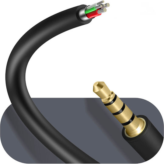 Male Audio Jack 3.5 Adaptater Cable To Female Jack Earphone Extenstion Cord