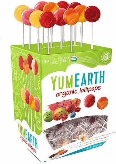 YumEarth Γλειφιτζούρια με Γεύση Φρούτων
