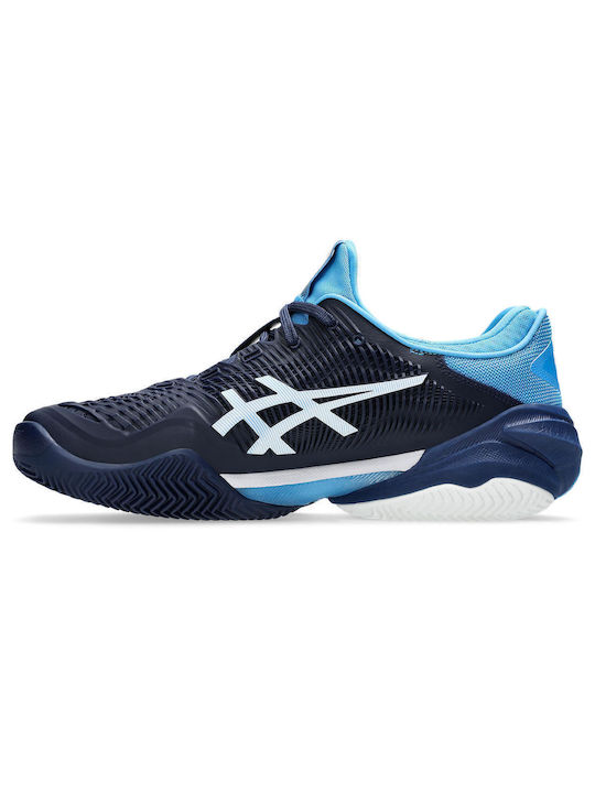 ASICS Men's Tennis Shoes for Clay Courts Blue