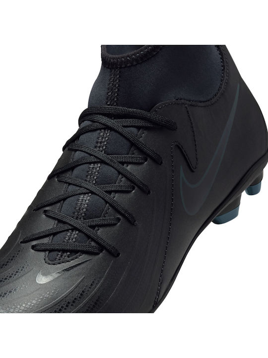 Nike Phantom Luna 2 Club Fußballschuhe mit Stollen Schwarz