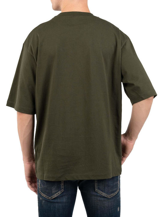 Dsquared2 T-shirt Bărbătesc cu Mânecă Scurtă Verde