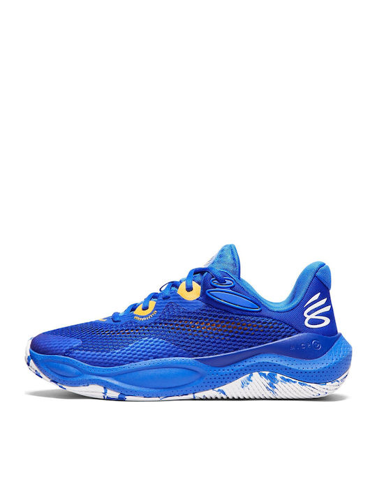 Splash 24 Niedrig Basketballschuhe Blau