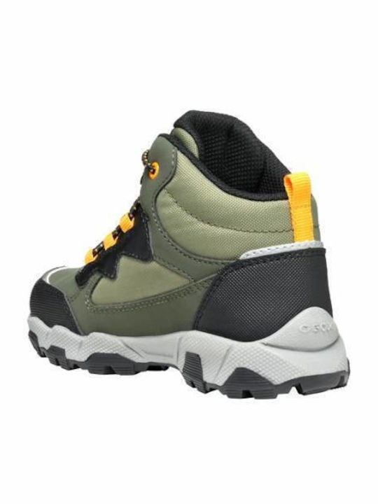 J Magnetar Abx Παιδικά Sneakers High Ανατομικά Πράσινα