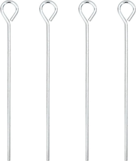 Set Badminton 4 Rachete Plasă 620x151 cm 4016331 Multicolor
