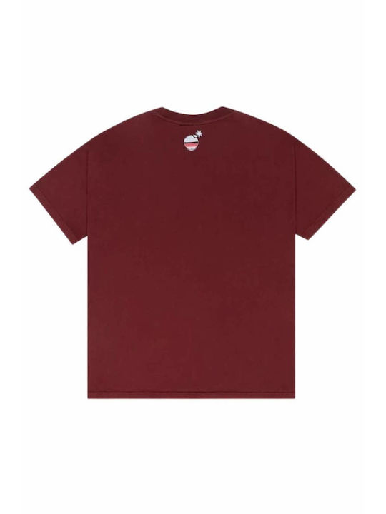 The Hundreds Men's Short Sleeve T-shirt Burgundy