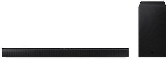 Samsung Soundbar 3.1 Bluetooth und HDMI 370W mit kabellosem Subwoofer und Fernbedienung Schwarz HW-B650D
