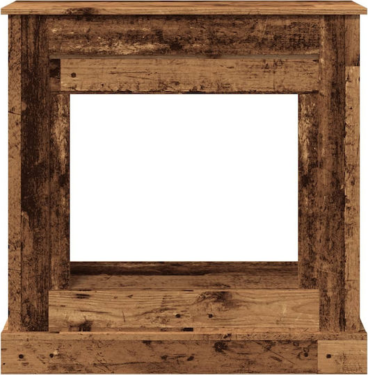 vidaXL Μεταλλικό Προστατευτικό Τζακιού 90x30x90cm