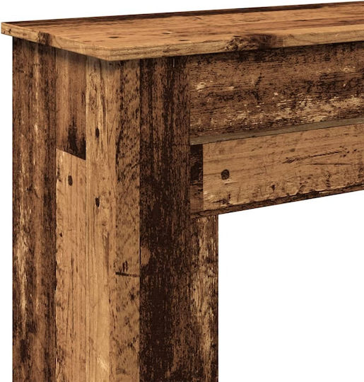 vidaXL Μεταλλικό Προστατευτικό Τζακιού 90x30x90cm