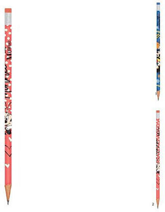 Diakakis Pencil with Eraser Red
