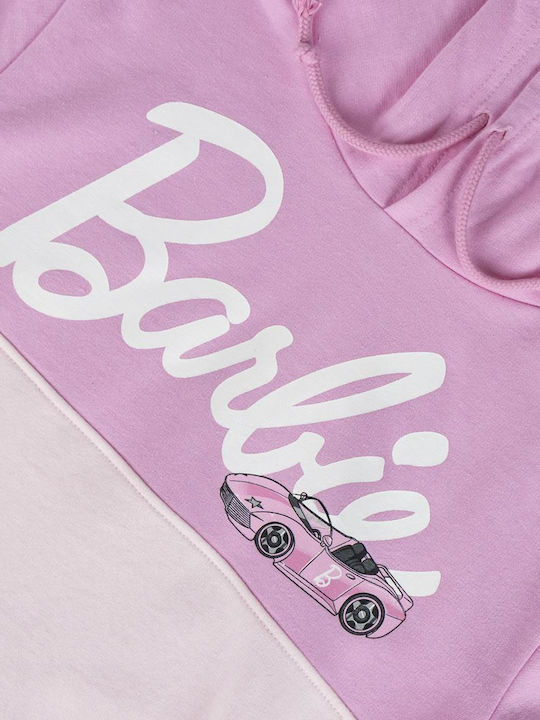 Kinder-Sweatshirt mit Kapuze Pink