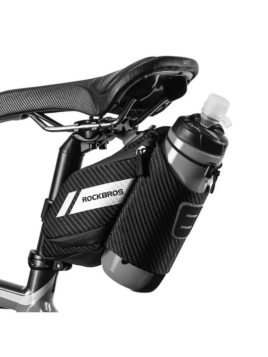 Rockbros Double Bicycle Saddle Bag 1.5L Black