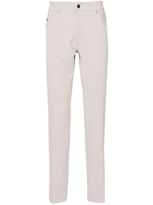 Trousers Elastic White