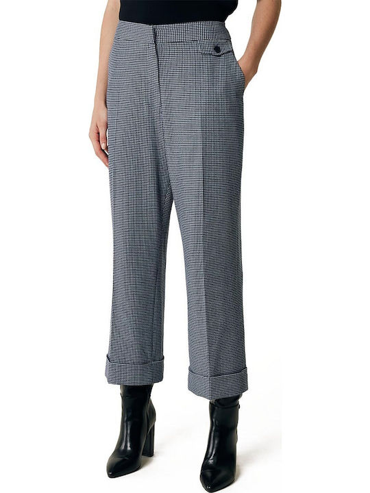 Women's Fabric Trousers Blue