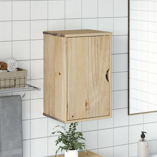 vidaXL Badezimmerschrank B35xT30xH55cm Braun