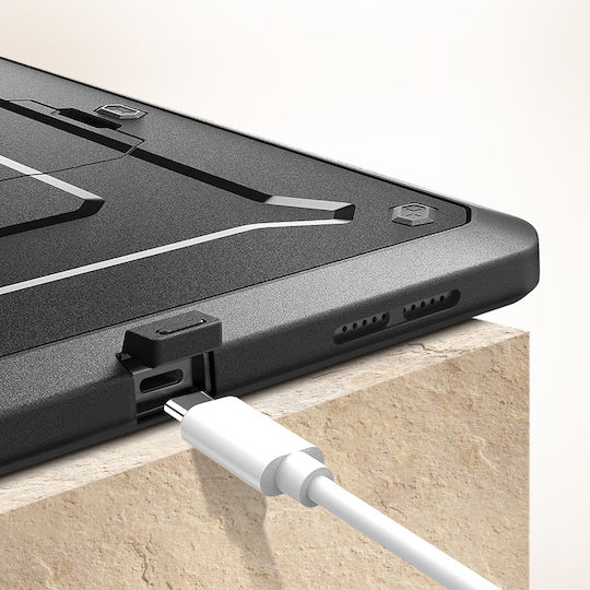 Supcase Hülle iPad Pro 13 2024 Unicorn Beetle Pro Sturzschutz Ständer Schwarz