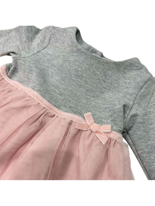 Kinderkleid Tüll Two-tone
