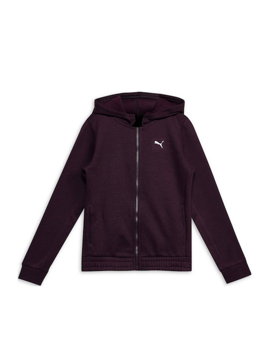 PUMA Παιδική Ζακέτα TRAIN FAVORITE Μωβ