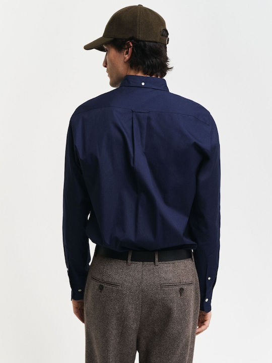 Gant Cămașă Bărbătească Dark Blue