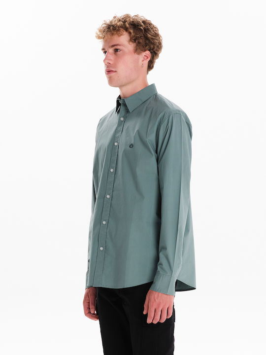 Emerson Men's Shirt Cotton Green