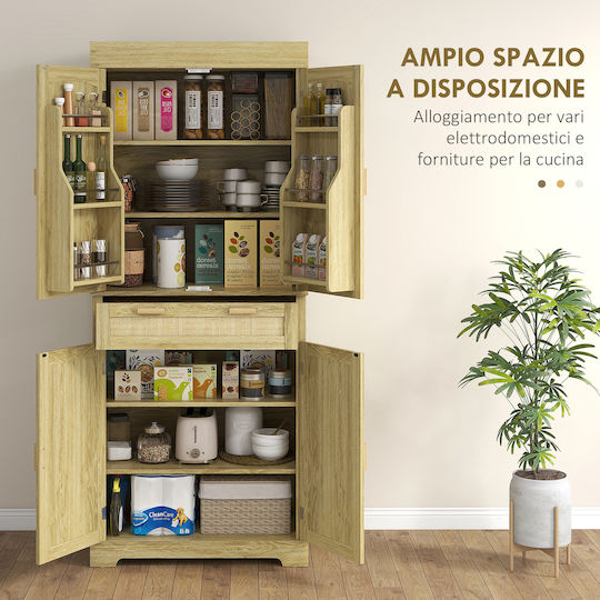 Bodenstehender Schrank Oaks 76x40x183cm