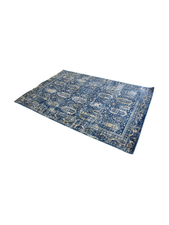 Castor Rug Rectangular Cotton 871 BLUE