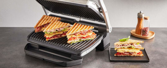 Tefal OptiGrill+ Сандвич тостер грил 2000W Inox