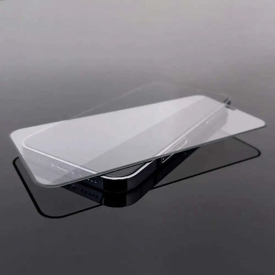 Hurtel Full Glue Full Face Tempered Glass Μαύρο (Xiaomi POCO C65, Redmi 13C)