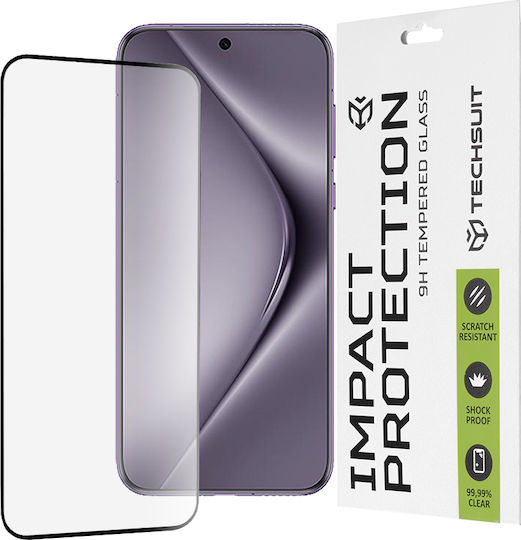 Techsuit 111d Full Glue Full Face Tempered Glass Black (Honor Magic6 Lite)