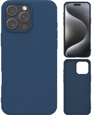 Nillkin Super Frosted Shield Pro Umschlag Rückseite Blau (iPhone 16 Pro Max)