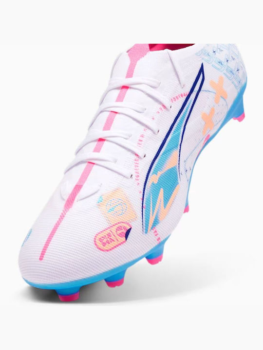 Puma Ultra 5 Match Vol. Up FG/AG Scăzut Pantofi de Fotbal cu crampoane Multicolor