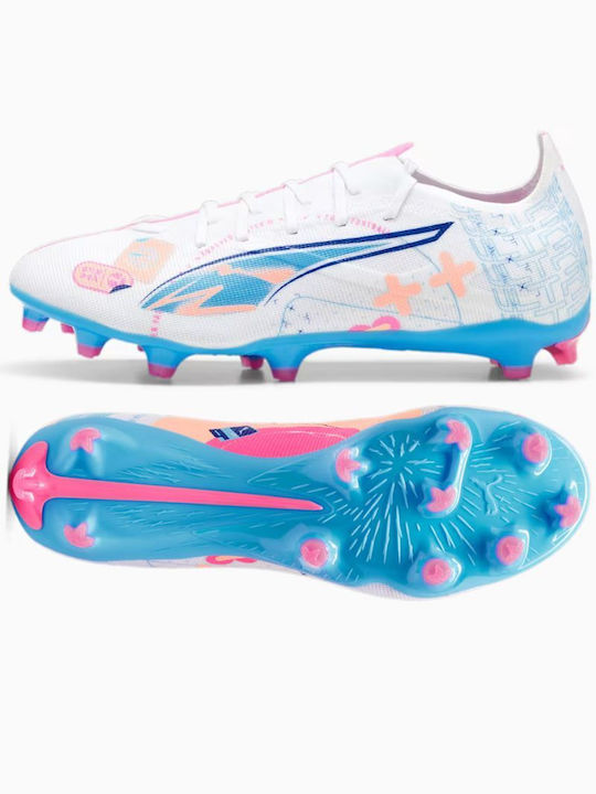 Puma Ultra 5 Match Vol. Up FG/AG Low Football Shoes with Cleats Multicolour