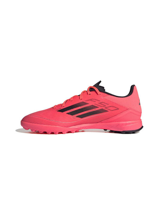 Adidas F50 League TF Low Football Shoes with Molded Cleats Red