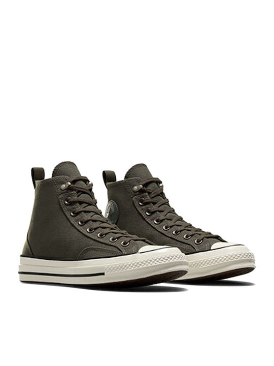 Chuck 70 Jungle Cloth Overlay Мъжки Високи Каки