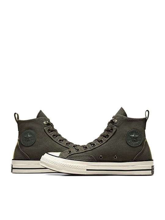 Chuck 70 Jungle Cloth Overlay Мъжки Високи Каки