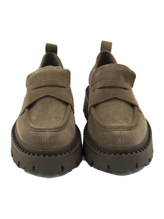 Combo Γυναικεία Loafers σε Γκρι Χρώμα