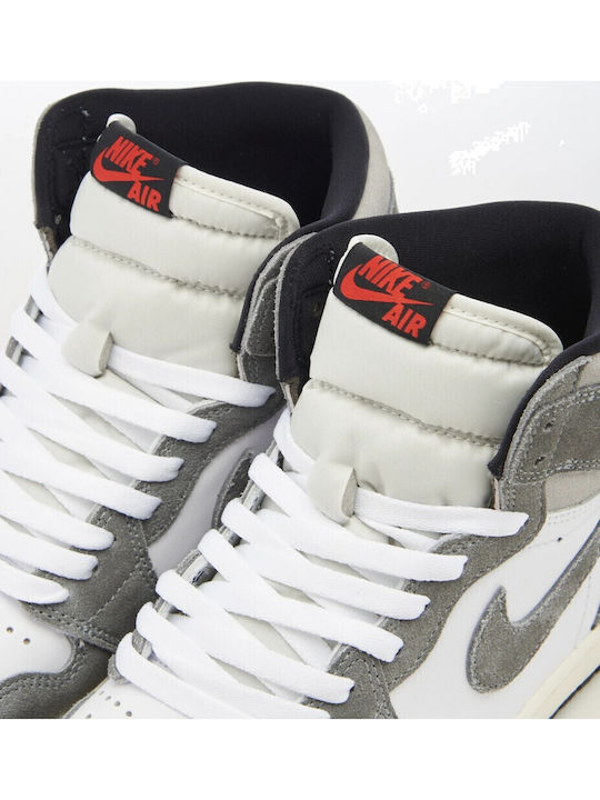 Air  1 Retro High Og Herren Stiefel Gray