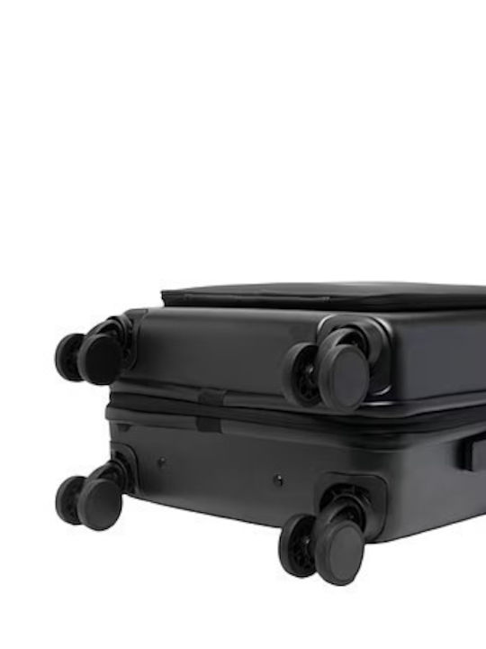 Emporio Armani Travel Cabin Suitcase Hard Black with 4 Wheels Height 55.5cm