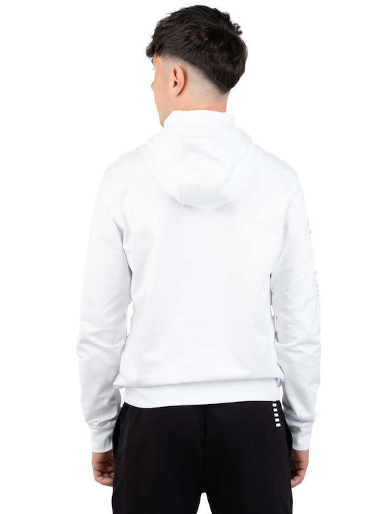 Emporio Armani Men's Sweatshirt with Hood White