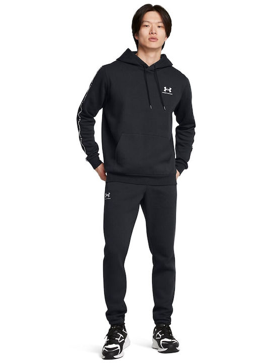Sweatshirt With Hood Black