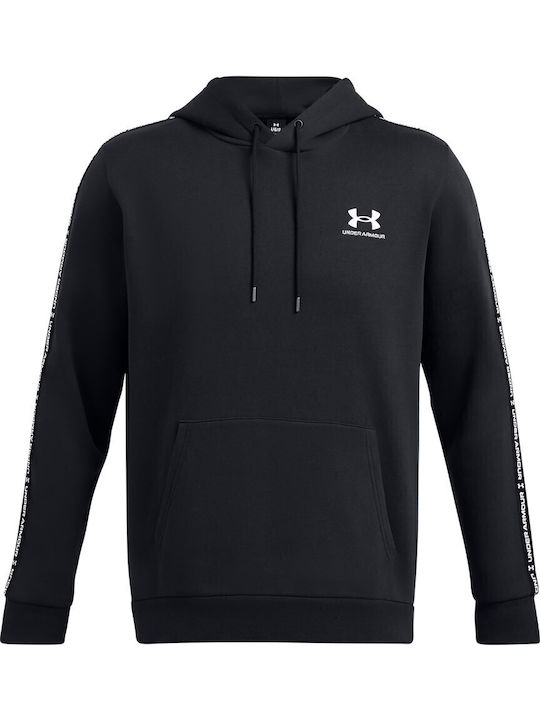 Sweatshirt With Hood Black