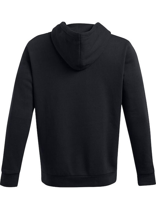 Sweatshirt With Hood Black