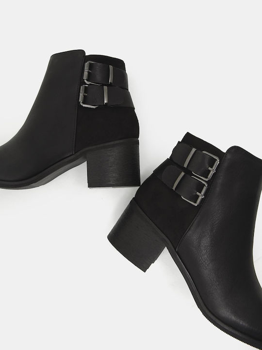 Stiefeletten Damen Schwarz